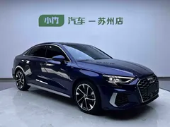 2022 Audi A3L Limousine 35 TFSI Fashion Sport, синий — фото 3