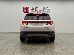 2021 Hyundai Tucson L 1.5T DCT LUX Premium, белый — фото 4