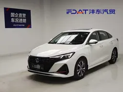 2022 Changan Eado PLUS 1.4T GDI DCT Premium, белый — фото 1