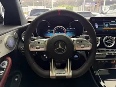 2019 Mercedes-Benz C-Class AMG C 43 4MATIC Coupe, белый — фото 3