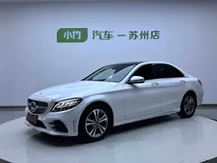 2021 Mercedes-Benz C-Class C 200 L Fashion Sport, белый — фото 1
