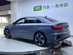 2022 Audi A3L Limousine 35 TFSI RS Kit, синий — фото 4