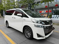 2021 Toyota Alphard Hybrid 2.5L Premium, белый — фото 1