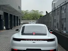 2020 Porsche 911 Carrera 3.0T, белый — фото 3
