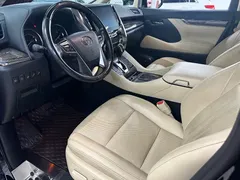 2023 Toyota Vellfire Crown Hybrid 2.5L HV Premium, чёрный — фото 5