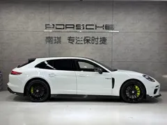 2018 Porsche Panamera Turbo S E-Hybrid Sport Turismo 4.0T PHEV, белый — фото 4