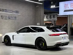 2018 Porsche Panamera Turbo S E-Hybrid Sport Turismo 4.0T PHEV, белый — фото 7