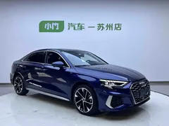 2022 Audi A3L Limousine 35 TFSI Fashion Sport, синий — фото 3