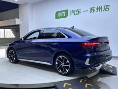 2022 Audi A3L Limousine 35 TFSI Fashion Sport, синий — фото 4