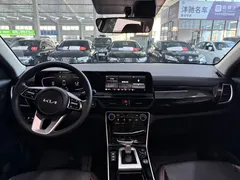 2023 Kia Seltos 1.5L CVT Luxury, белый — фото 5