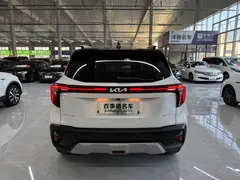 2023 Kia Seltos 1.5L CVT Luxury, белый — фото 8