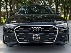 2022 Audi A6L 55 TFSI quattro Premium Elegance, чёрный — фото 2