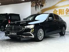2023 Mercedes-Benz E-Class E 300 L Fashion, чёрный — фото 1