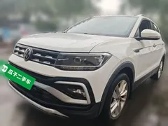 2021 Volkswagen T-Cross 1.5L AT Comfort, белый — фото 1