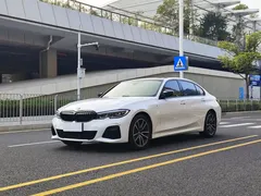 2021 BMW 3 Series 325Li M Sport Package, синий — фото 1