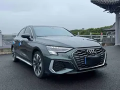 2022 Audi A3L Limousine 35 TFSI Fashion Sport, зелёный — фото 3