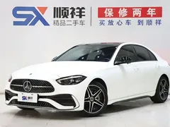 2023 Mercedes-Benz C-Class C 260 L Sport, белый — фото 1