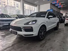 2023 Porsche Cayenne E-Hybrid 2.0T PHEV Platinum, синий — фото 1