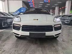 2023 Porsche Cayenne E-Hybrid 2.0T PHEV Platinum, синий — фото 2