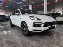 2023 Porsche Cayenne E-Hybrid 2.0T PHEV Platinum, синий — фото 3