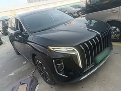 2024 Hongqi HS7 2.0T PHEV 4WD 7, чёрный — фото 4