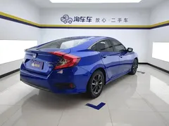2019 Honda Civic 220TURBO CVT, синий — фото 3