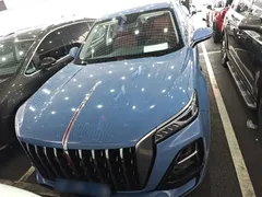2023 Hongqi HS5 2.0T 4WD Pro, синий — фото 3