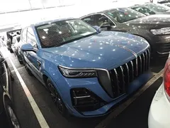 2023 Hongqi HS5 2.0T 4WD Pro, синий — фото 4