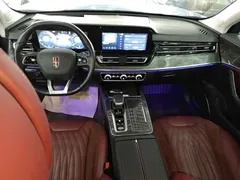 2023 Hongqi HS5 2.0T 4WD Pro, синий — фото 10