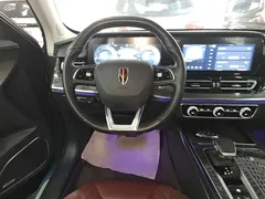 2023 Hongqi HS5 2.0T 4WD Pro, синий — фото 11