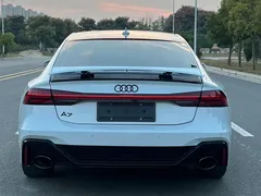 2023 Audi A7 45 TFSI Select, белый — фото 4