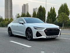 2023 Audi A7 45 TFSI Select, белый — фото 6