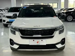 2021 Kia Seltos 1.5L CVT Trend, белый — фото 2