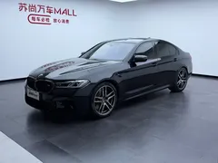 2021 BMW M5, чёрный — фото 1