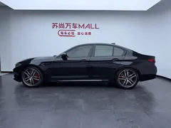 2021 BMW M5, чёрный — фото 4