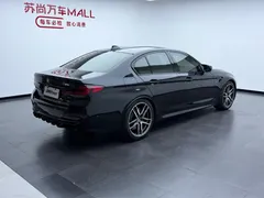 2021 BMW M5, чёрный — фото 6