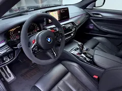 2021 BMW M5, чёрный — фото 15
