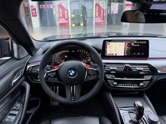2021 BMW M5, чёрный — фото 16