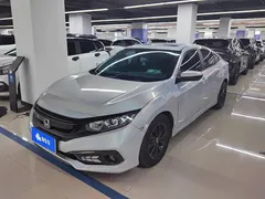 2019 Honda Civic 220TURBO CVT, синий — фото 1