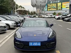 2021 Porsche Panamera 2.9T Executive, синий — фото 2