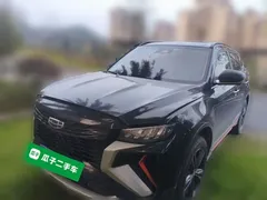 2022 Geely Atlas X 1.8TD DCT Premium, чёрный — фото 1