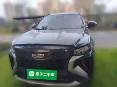 2022 Geely Atlas X 1.8TD DCT Premium, чёрный — фото 2