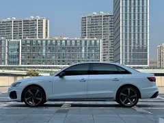 2024 Audi A4L 40 TFSI Luxury Sport, белый — фото 8