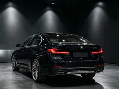 2021 BMW 5 Series 530Li Leading M Sport Package, чёрный — фото 5