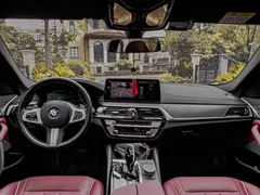 2021 BMW 5 Series 530Li Leading M Sport Package, чёрный — фото 9