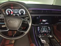 2021 Audi A8L 50 TFSI quattro Comfort, чёрный — фото 10
