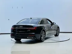 2021 Audi A6L 45 TFSI Sport, чёрный — фото 4