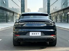 2022 Porsche Cayenne Coupe 3.0T Platinum, чёрный — фото 8