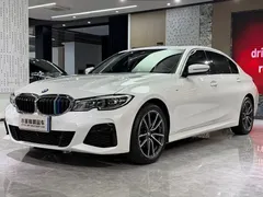 2022 BMW 3 Series 325Li M Sport, белый — фото 1