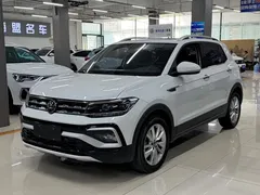 2023 Volkswagen T-Cross 1.5L AT Comfort, белый — фото 1
